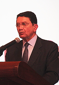 Le  Secrétaire général de l'Organisation mondiale du tourisme, Taleb Rifai