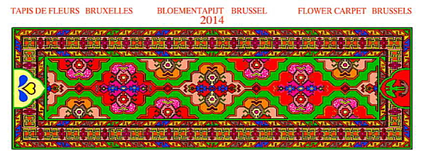 Le Tapis de Fleurs de la Grand Place de Bruxelles célèbre l’immigration turque en Belgique