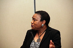 Harriette Smith, de l'Office de tourisme de la Barbade.