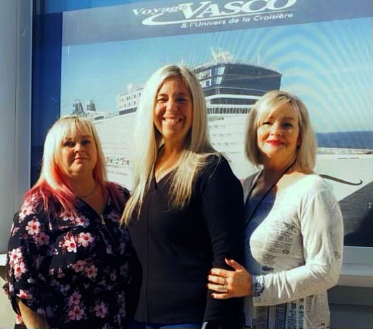 Nathalie Parent, Caroline Guindon et Carole Lussier.