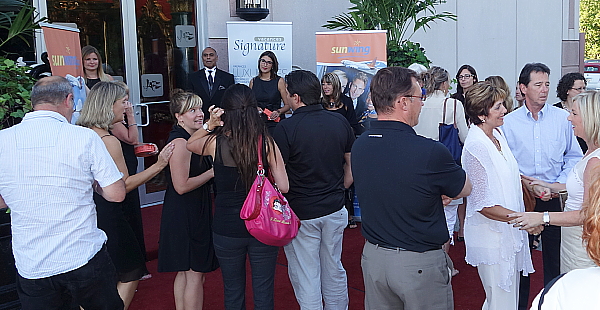 Jazz et champagne à la soirée VIP de Sunwing  Jazz et champagne à la soirée VIP de Sunwing