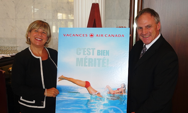 Manon Leblanc, directrice marketing et Guy Marchand , chef de service ventes Est Canada de VAC. Manon Leblanc, directrice marketing et Guy Marchand , chef de service ventes Est Canada de VAC.