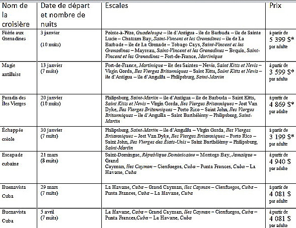 Club Med : «Et si vous vous laissiez surprendre par une croisière? »  Club Med : «Et si vous vous laissiez surprendre par une croisière? »