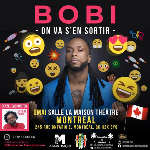 Martinique : Bobi débarque au Québec !