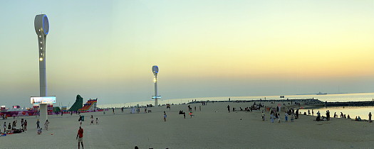 Dubaï élargit son offre de tourisme balnéaire avec l'ouverture de trois nouvelles plages pour la baignade nocturne