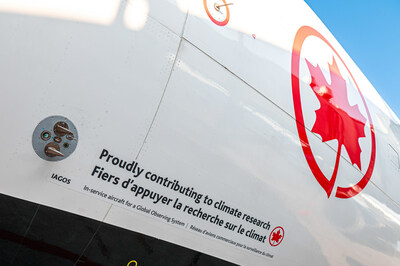 Air Canada a annoncé aujourd’hui que l’un de ses appareils A330 d’Airbus a été équipé de capteurs de diagnostic en partenariat avec In-Service Aircraft for a Global Observing System (IAGOS), un organisme sans but lucratif international qui se sert d’avions commerciaux comme plateforme mondiale d’observation des changements climatiques et de la qualité de l’air. (Groupe CNW/Air Canada)