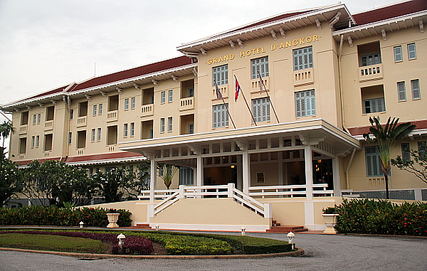 l'Hôtel Raffles est l'hôtel phare de Siem Reap.