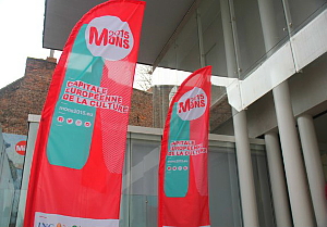 Tous les lieux de la ville affichent les couleurs de Mons 2015