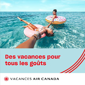 Vacances Air Canada dévoile sa collection Soleil 2023-2024