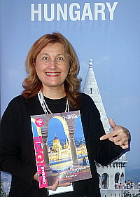 Magdolna Fekete, directrice de l’office de tourisme de la Hongrie Magdolna Fekete, directrice de l’office de tourisme de la Hongrie
