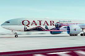 Qatar Airways dévoile une nouvelle livrée inspirée de la F1