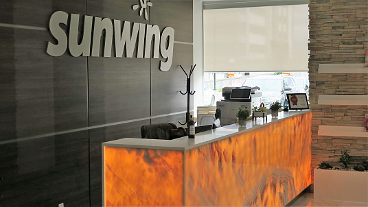 Sunwing fait visiter son siège social et partage son optimisme face à l'avenir Sunwing fait visiter son siège social et partage son optimisme face à l'avenir