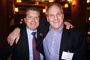 François Choquette, directeur ventes spécialisées d'Air Canada et Guy Marchand directeur des ventes de Vacances Air Canada au Québec