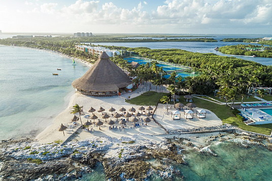 Le Club Med à Cancun (crédit Club Med) Le Club Med à Cancun (crédit Club Med)