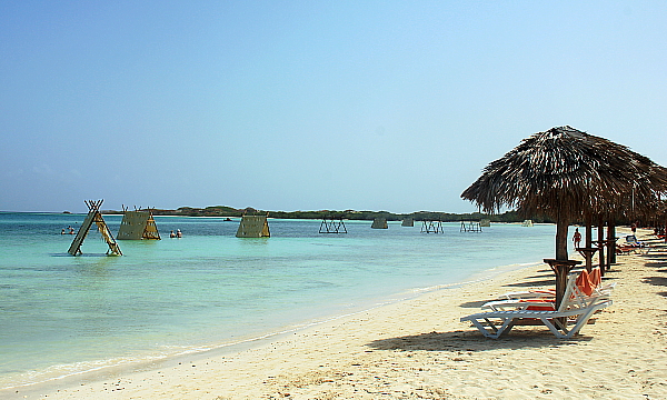 La plage du Melia Jardines del Rey