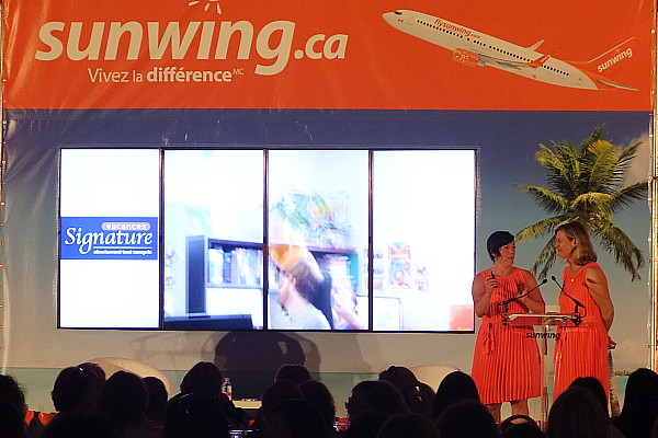 Lancement 2015/2016: le Groupe de Voyages Sunwing fait salle comble à Laval Lancement 2015/2016: le Groupe de Voyages Sunwing fait salle comble à Laval