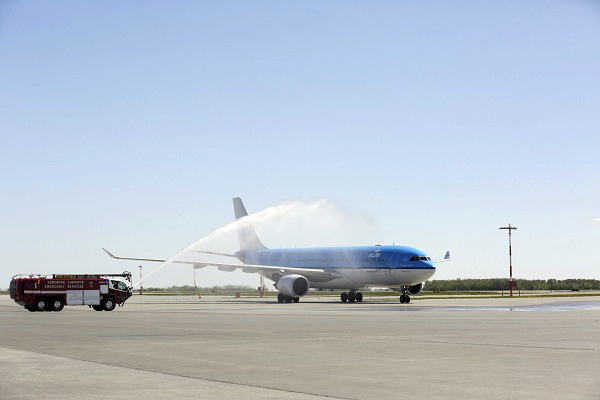 KLM: l’inauguration de la nouvelle liaison Edmonton -Amsterdam offre un nouvel accès entre l’ouest Canadien et l’Europe