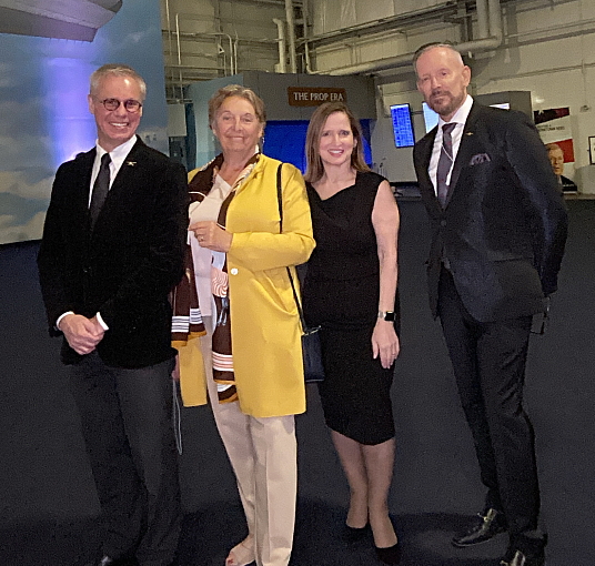 Prix Agences Elite – Delta Air Lines, KLM et Air France organisent une soirée exclusive au musée de l’Aviation Delta à Atlanta, Géorgie, le 25 mars 2024