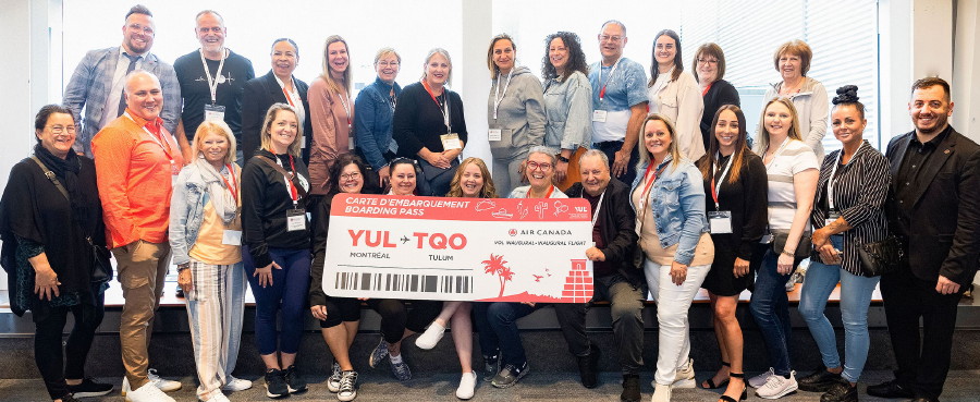 Vacances Air Canada célèbre son premier vol à destination de Tulum Vacances Air Canada célèbre son premier vol à destination de Tulum