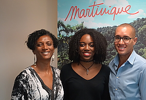 La Ministre junior du Tourisme de la Martinique de passage à Montréal