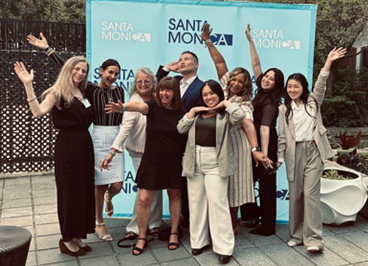 Une délégation de Santa Monica de passage à Montréal Une délégation de Santa Monica de passage à Montréal