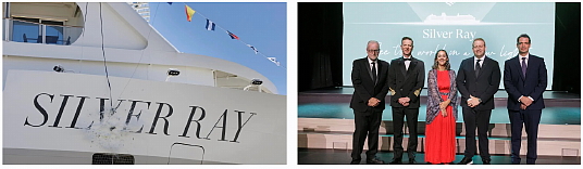 Silversea nomme officiellement le Silver Ray et célèbre ses 30 ans en tant que pionnier des voyages ultra-luxueux et d'expédition