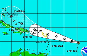 Un nouvelle tempête tropicale se forme dans l'Atlantique