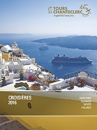 Tours Chanteclerc vous présente ses toutes nouvelles brochures Soleil de Méditerranée 2015-2016 et Croisières 2016. Tours Chanteclerc vous présente ses toutes nouvelles brochures Soleil de Méditerranée 2015-2016 et Croisières 2016.