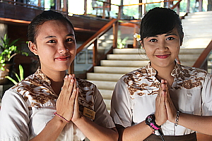 Les Balinais sont réputés pour leur grand sens de l'hospitalité