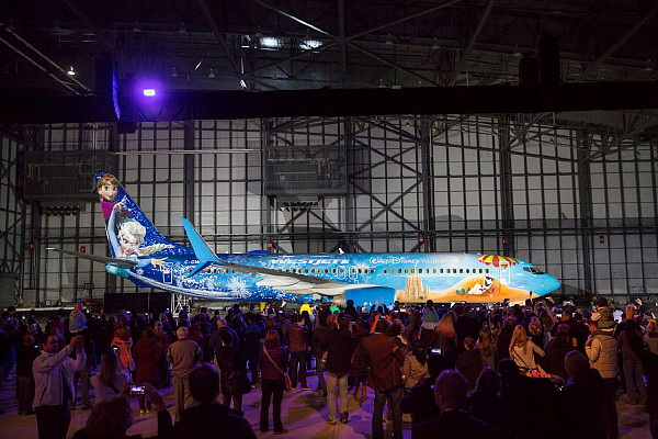 Westjet : un avion spectaculaire Westjet : un avion spectaculaire