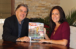 Michel Villeneuve et Marie Chantal Cholette (crédit photo Tourisme Plus)