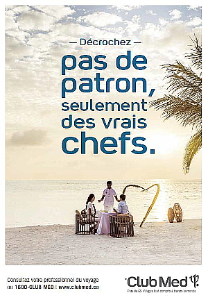 Club Med lance sa campagne promotionnelle « Décrochez » Club Med lance sa campagne promotionnelle « Décrochez »