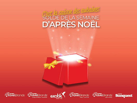 Les soldes de la semaine d'Après-Noël de Voyages TravelBrands apportent des récompenses imbattables, des économies et plus encore Les soldes de la semaine d'Après-Noël de Voyages TravelBrands apportent des récompenses imbattables, des économies et plus encore
