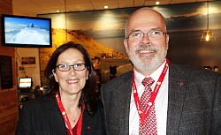 Sylvie Leduc et Andreas Kraüchi de Swiss