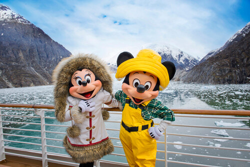 Avec l’introduction d’un deuxième navire en Alaska, Disney Cruise Line reviendra avec encore plus de croisières à destination du paysage glaciaire pittoresque de l’Amérique du Nord. Le Disney Magic et le Disney Wonder embarqueront tous deux pour des voyages de sept nuits au départ de Vancouver, au Canada, à l’été 2026. (Matt Stroshane, photographe)