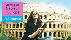 Air Transat lance sa vente éclair sur l’Europe