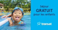 Transat lance une promo sur sa Collection Famille