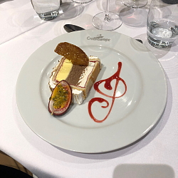 Délicieux dessert servi à bord du MS Renoir