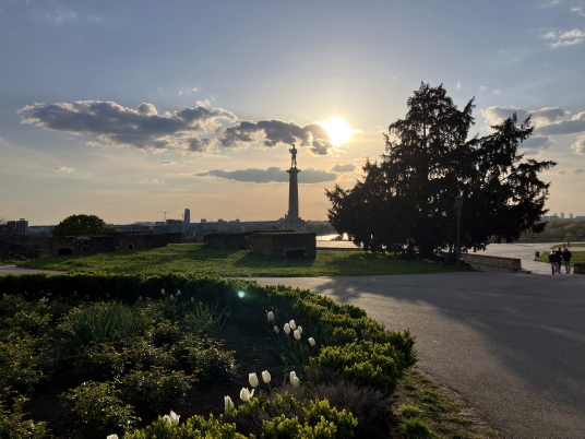 Le Parc Kalemegdan à Belgrade