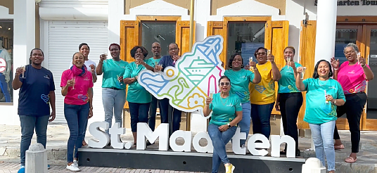 Célébration des agents qui partagent la magie de Saint-Martin