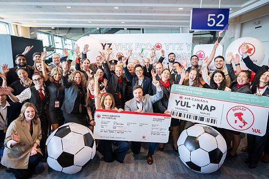 Ciao, Napoli! Air Canada inaugure sa liaison avec la ville-porte de la côte amalfitaine