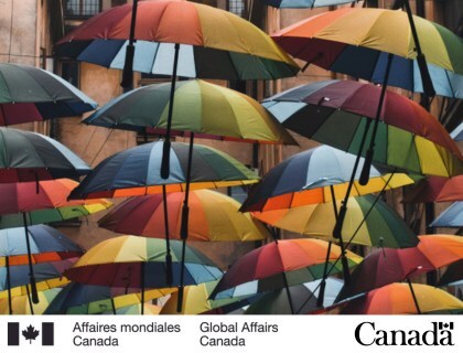 Personne ne devrait avoir peur de montrer ses vraies couleurs. Lieu : Cataño, Porto Rico. (Groupe CNW/Affaires mondiales Canada)