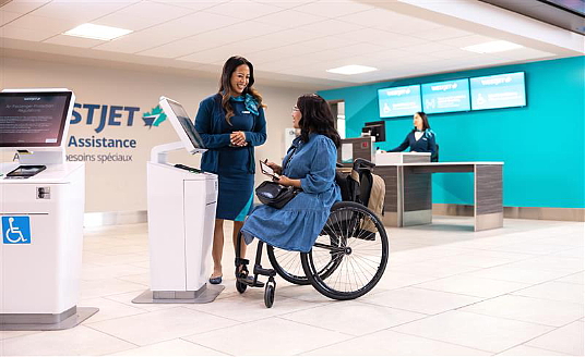 WestJet célèbre deux ans de progrès en matière d’accessibilité