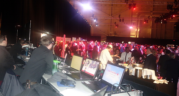 Réception d'Air Canada`: quelques échos visuels Réception d'Air Canada`: quelques échos visuels