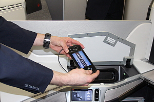 Dans la section classe affaires Dans la section classe affaires