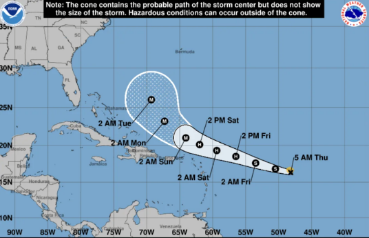 La tempête tropicale ERIN devrait se muer en ouragan puissant 