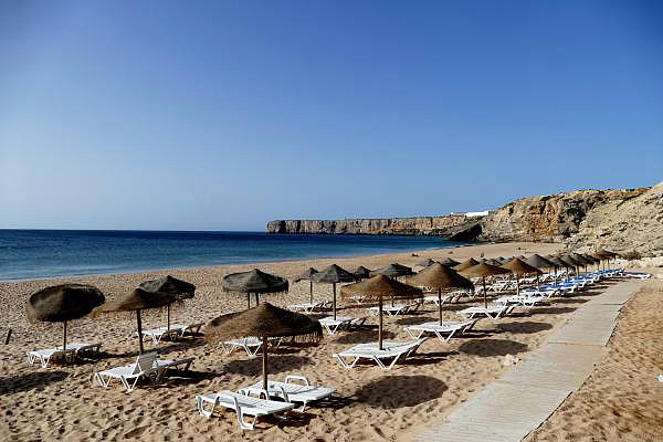 La plage de Sagres