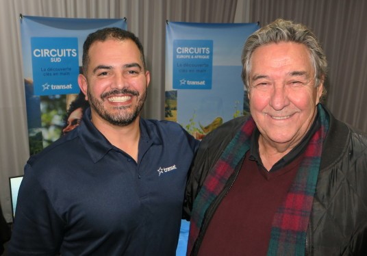 Leonardo Fiori de Transat et Patrick Martinet de Voyages Transat