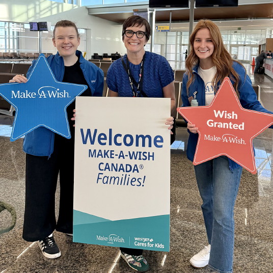 WestJet et Make-A-Wish Canada emmènent 29 familles dans un vol magique vers Orlando