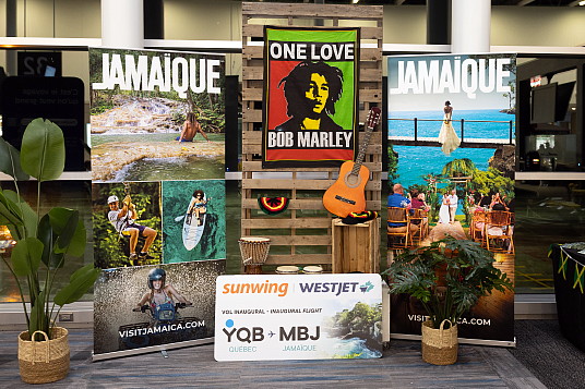 Vacances Sunwing célèbre le retour du vol direct entre Québec et Montego Bay